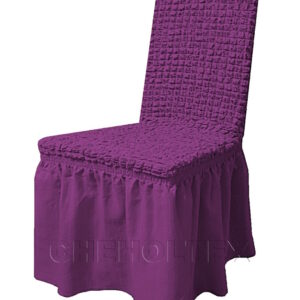 Чехол на стул, цвет фиолетовый (слива)